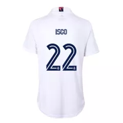 Real Madrid Jersey Custom Home Isco #22 Soccer Jersey 2020/21 - bestsoccerstore