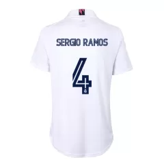 Real Madrid Jersey Custom Home Sergio Ramos #4 Soccer Jersey 2020/21 - bestsoccerstore