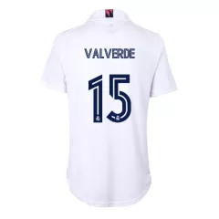 Real Madrid Jersey Custom Home Valverde #15 Soccer Jersey 2020/21 - bestsoccerstore