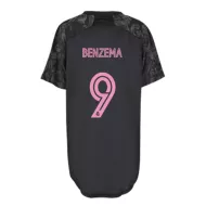 Real Madrid Jersey Custom Third Away Benzema #9 Soccer Jersey 2020/21 - bestsoccerstore