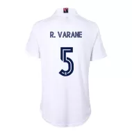 Real Madrid Jersey Custom Home R. Varane #5 Soccer Jersey 2020/21 - bestsoccerstore