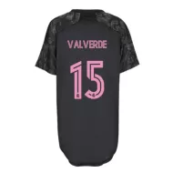 Real Madrid Jersey Custom Third Away Valverde #15 Soccer Jersey 2020/21 - bestsoccerstore
