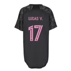 Real Madrid Jersey Custom Third Away Lucas V. #17 Soccer Jersey 2020/21 - bestsoccerstore