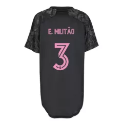 Real Madrid Jersey Custom Third Away E. Militão #3 Soccer Jersey 2020/21 - bestsoccerstore