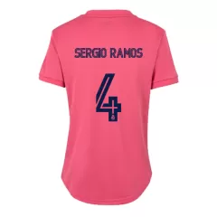 Real Madrid Jersey Custom Away Sergio Ramos #4 Soccer Jersey 2020/21 - bestsoccerstore