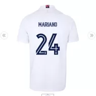 Real Madrid Jersey Custom Home Mariano #24 Soccer Jersey 2020/21 - bestsoccerstore