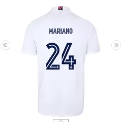 Real Madrid Jersey Custom Home Mariano #24 Soccer Jersey 2020/21 - bestsoccerstore
