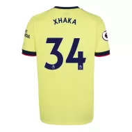 Arsenal Jersey Custom Away XHAKA #34 Soccer Jersey 2021/22 - bestsoccerstore