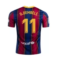 Barcelona Jersey O.DEMBÉLÉ #11 Custom Home Soccer Jersey 2020/21 - bestsoccerstore