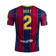 Barcelona Jersey DEST #2 Custom Home Soccer Jersey 2020/21 - bestsoccerstore