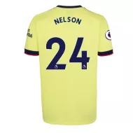 Arsenal Jersey NELSON #24 Custom Away Soccer Jersey 2021/22 - bestsoccerstore