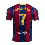 Barcelona Jersey GRIEZMANN #7 Custom Home Soccer Jersey 2020/21 - bestsoccerstore