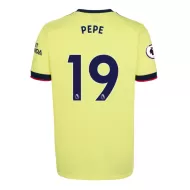 Arsenal Jersey PEPE #19 Custom Away Soccer Jersey 2021/22 - bestsoccerstore