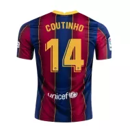 Barcelona Jersey COUTINHO #14 Custom Home Soccer Jersey 2020/21 - bestsoccerstore