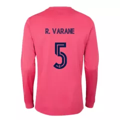 Real Madrid Jersey R. Varane #5 Custom Away Soccer Jersey 2020/21 - bestsoccerstore