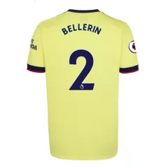 Arsenal Jersey BELLERIN #2 Custom Away Soccer Jersey 2021/22 - bestsoccerstore