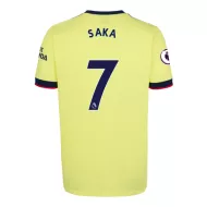 Arsenal Jersey SAKA #7 Custom Away Soccer Jersey 2021/22 - bestsoccerstore