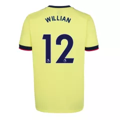 Arsenal Jersey Custom Away WILLIAN #12 Soccer Jersey 2021/22 - bestsoccerstore