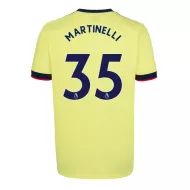 Arsenal Jersey Custom Away MARTINELLI #35 Soccer Jersey 2021/22 - bestsoccerstore