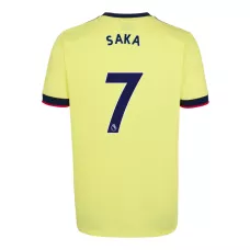 Arsenal Jersey Custom Away SAKA #7 Soccer Jersey 2021/22 - bestsoccerstore
