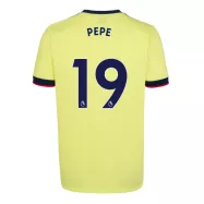 Arsenal Jersey Custom Away PEPE #19 Soccer Jersey 2021/22 - bestsoccerstore