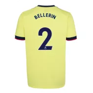 Arsenal Jersey Custom Away BELLERIN #2 Soccer Jersey 2021/22 - bestsoccerstore