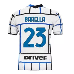 Inter Milan Jersey Custom Away BARELLA #23 Soccer Jersey 2020/21 - bestsoccerstore