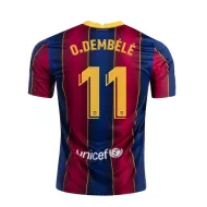 Barcelona Jersey Custom Home O.DEMBÉLÉ #11 Soccer Jersey 2020/21 - bestsoccerstore