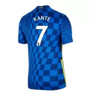 Chelsea Jersey KANTÉ #7 Custom Home Soccer Jersey 2021/22 - bestsoccerstore