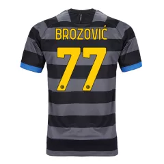 Inter Milan Jersey BROZOVIĆ #77 Custom Third Away Soccer Jersey 2020/21 - bestsoccerstore