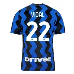 Inter Milan Jersey VIDAL #22 Custom Home Soccer Jersey 2020/21 - bestsoccerstore