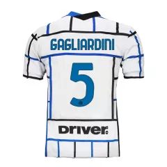 Inter Milan Jersey Custom Away GAGLIARDINI #5 Soccer Jersey 2020/21 - bestsoccerstore