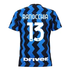Inter Milan Jersey Custom Home RANOCCHIA #13 Soccer Jersey 2020/21 - bestsoccerstore