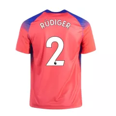 Chelsea Jersey RÜDIGER #2 Custom Third Away Soccer Jersey 2020/21 - bestsoccerstore