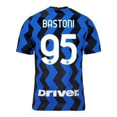 Inter Milan Jersey BASTONI #95 Custom Home Soccer Jersey 2020/21 - bestsoccerstore