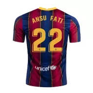 Barcelona Jersey Custom Home ANSU FATI #22 Soccer Jersey 2020/21 - bestsoccerstore