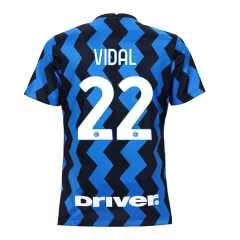 Inter Milan Jersey Custom Home VIDAL #22 Soccer Jersey 2020/21 - bestsoccerstore
