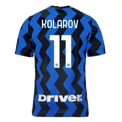Inter Milan Jersey KOLAROV #11 Custom Home Soccer Jersey 2020/21 - bestsoccerstore