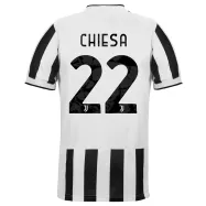 Juventus Jersey Custom Home CHIESA #22 Soccer Jersey 2021/22 - bestsoccerstore