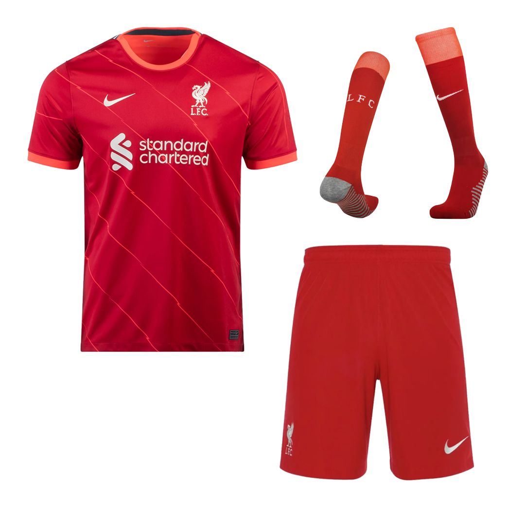 Liverpool Jersey Custom Home Soccer Jersey 2021/22