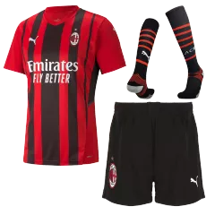 AC Milan Jersey Custom Home Soccer Jersey 2020/21 - bestsoccerstore