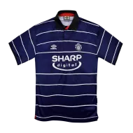 Manchester United Jersey Custom Away Soccer Jersey 1999/00 - bestsoccerstore