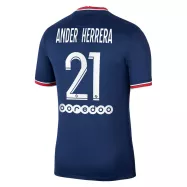 PSG Jersey Custom Home ANDER HERRERA #21 Soccer Jersey 2021/22 - bestsoccerstore