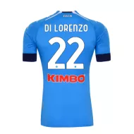 Napoli Jersey Custom Home DI LORENZO #22 Soccer Jersey 2020/21 - bestsoccerstore