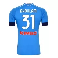 Napoli Jersey Custom Home GHOULAM #31 Soccer Jersey 2020/21 - bestsoccerstore