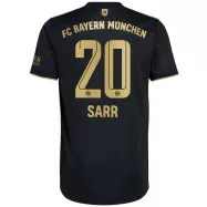 Bayern Munich Jersey Custom Away SARR #20 Soccer Jersey 2021/22 - bestsoccerstore