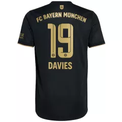 Bayern Munich Jersey Custom Away DAVIES #19 Soccer Jersey 2021/22 - bestsoccerstore