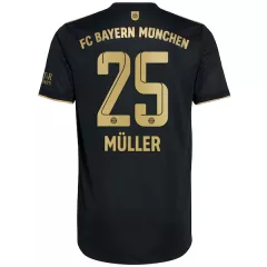 Bayern Munich Jersey Custom Away MÜLLER #25 Soccer Jersey 2021/22 - bestsoccerstore