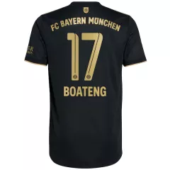 Bayern Munich Jersey Custom Away BOATENG #17 Soccer Jersey 2021/22 - bestsoccerstore