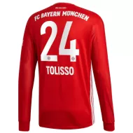 Bayern Munich Jersey TOLISSO #24 Custom Home Soccer Jersey 2020/21 - bestsoccerstore